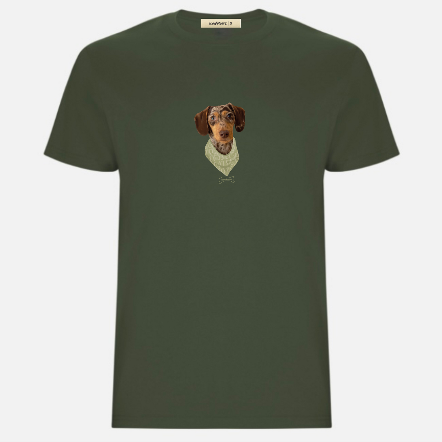Camiseta personalizada "Bandana" Woofwearz