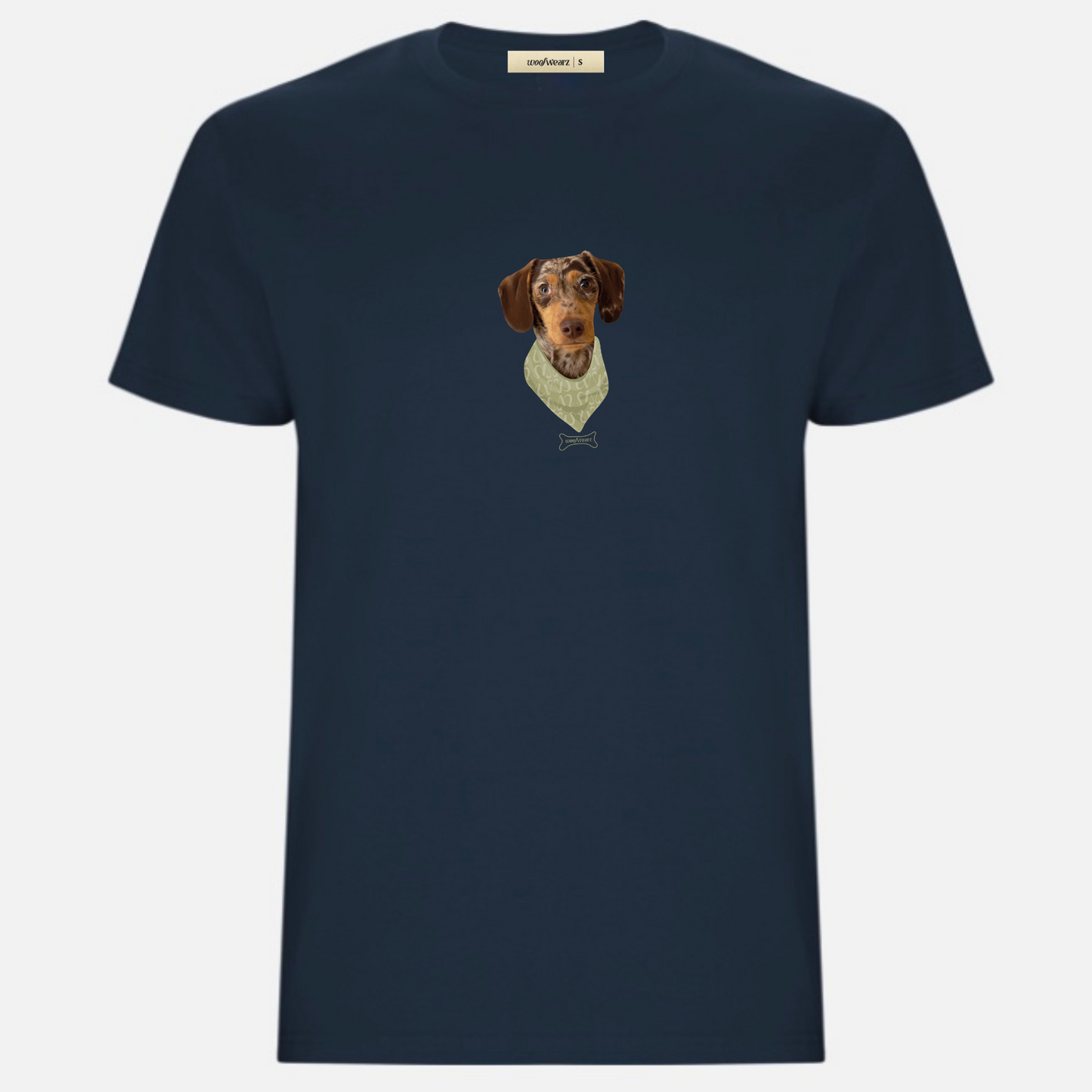 Camiseta personalizada "Bandana" Woofwearz