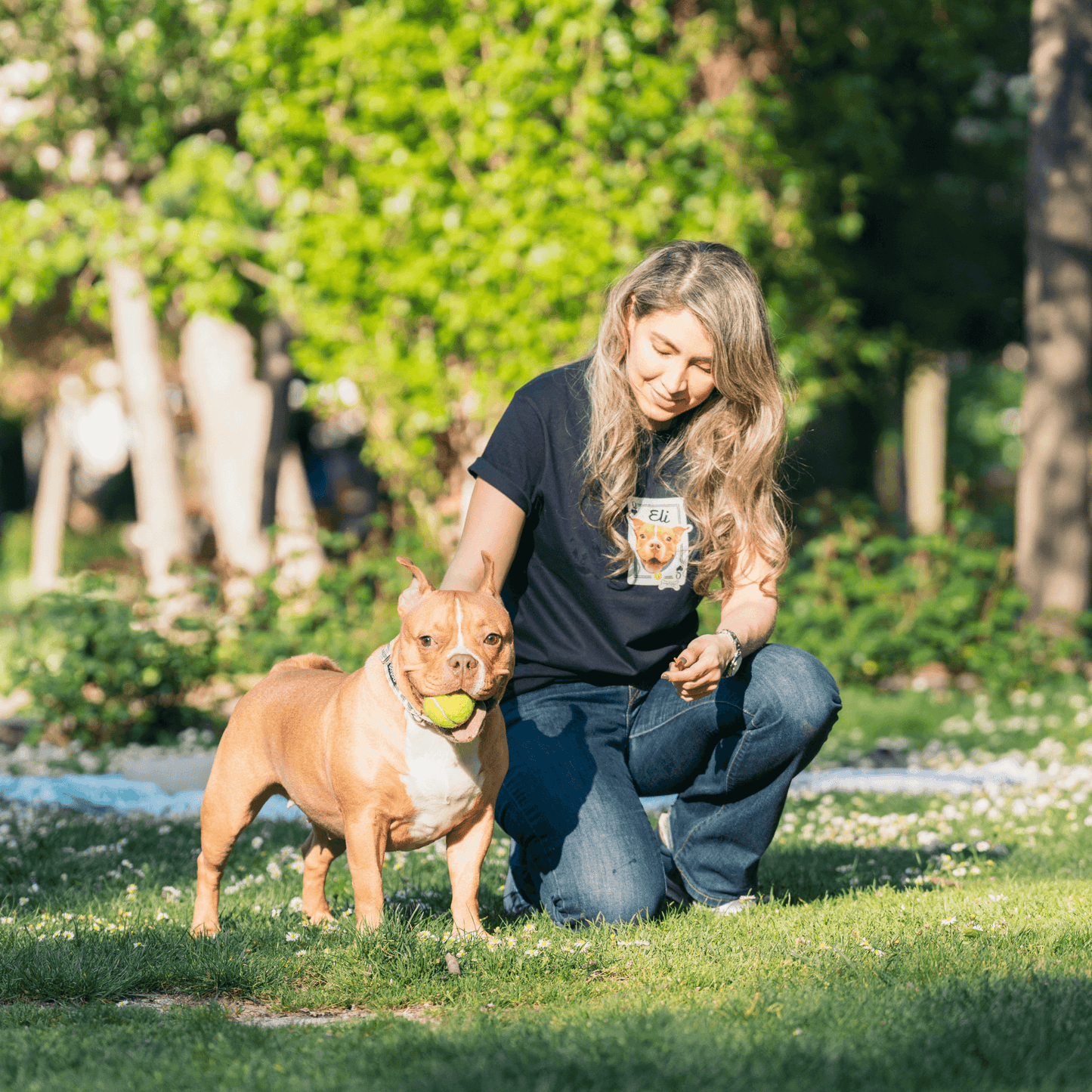 Camiseta para pet lovers con diseño tipo Joker – modelo unisex