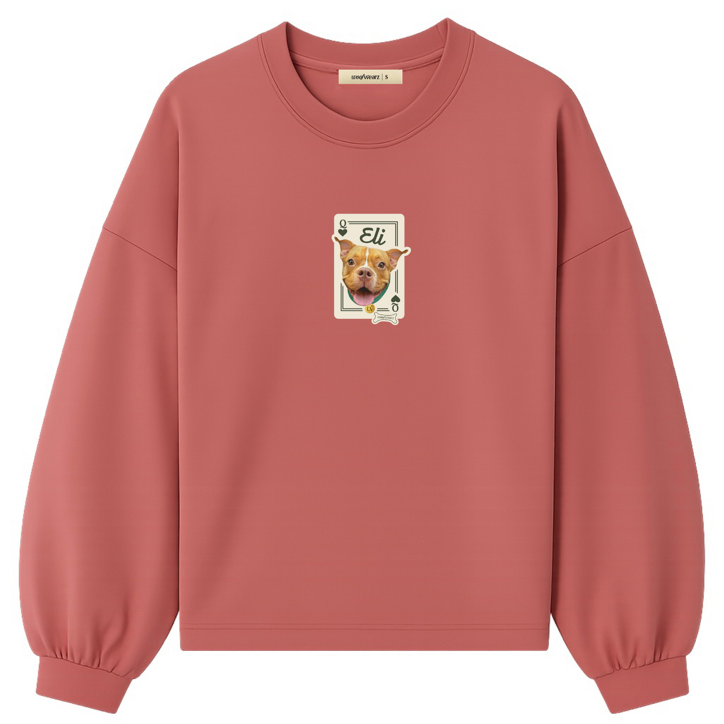 Sudadera personalizada mujer "Joker edition" Woofwearz