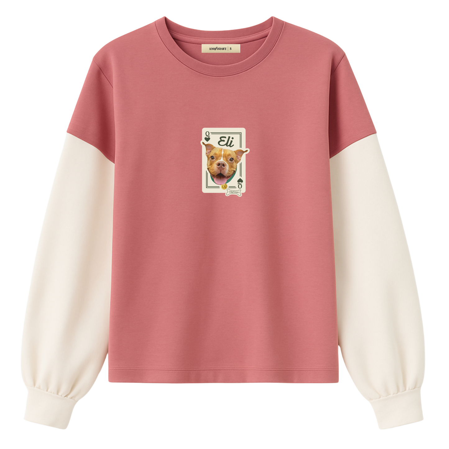 Sudadera personalizada mujer "Joker edition" Woofwearz