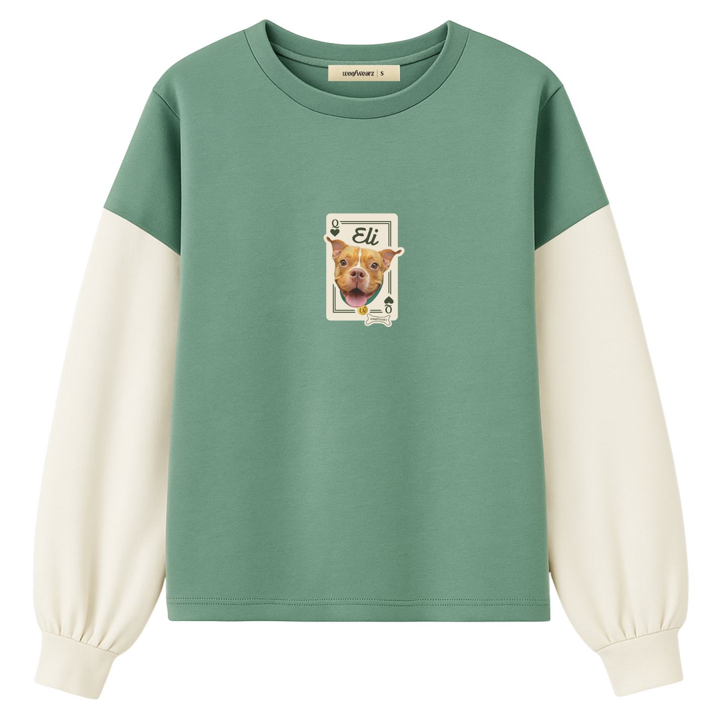 Sudadera personalizada mujer "Joker edition" Woofwearz