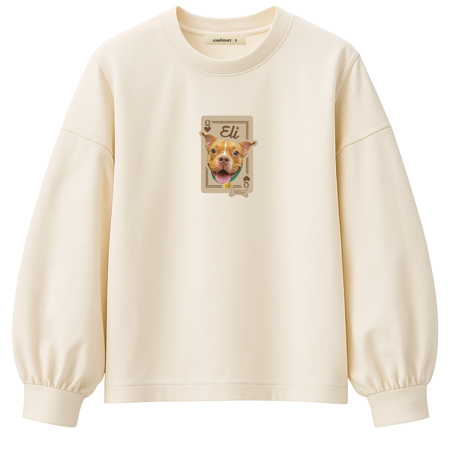 Sudadera personalizada mujer "Joker edition" Woofwearz
