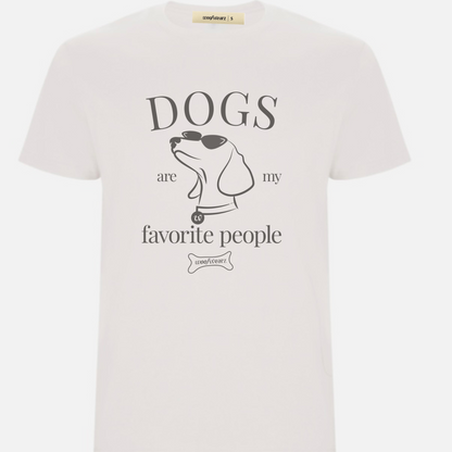 Dog Lover T-shirt "Dogs are my favorite people" Woofwearz