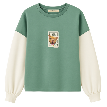 Sudadera personalizada mujer "Joker edition" Woofwearz