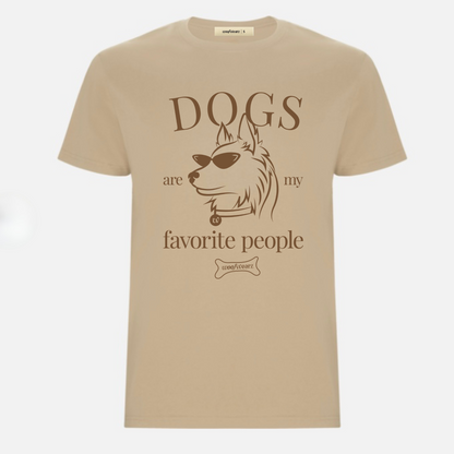 Dog Lover T-shirt "Dogs are my favorite people" Woofwearz
