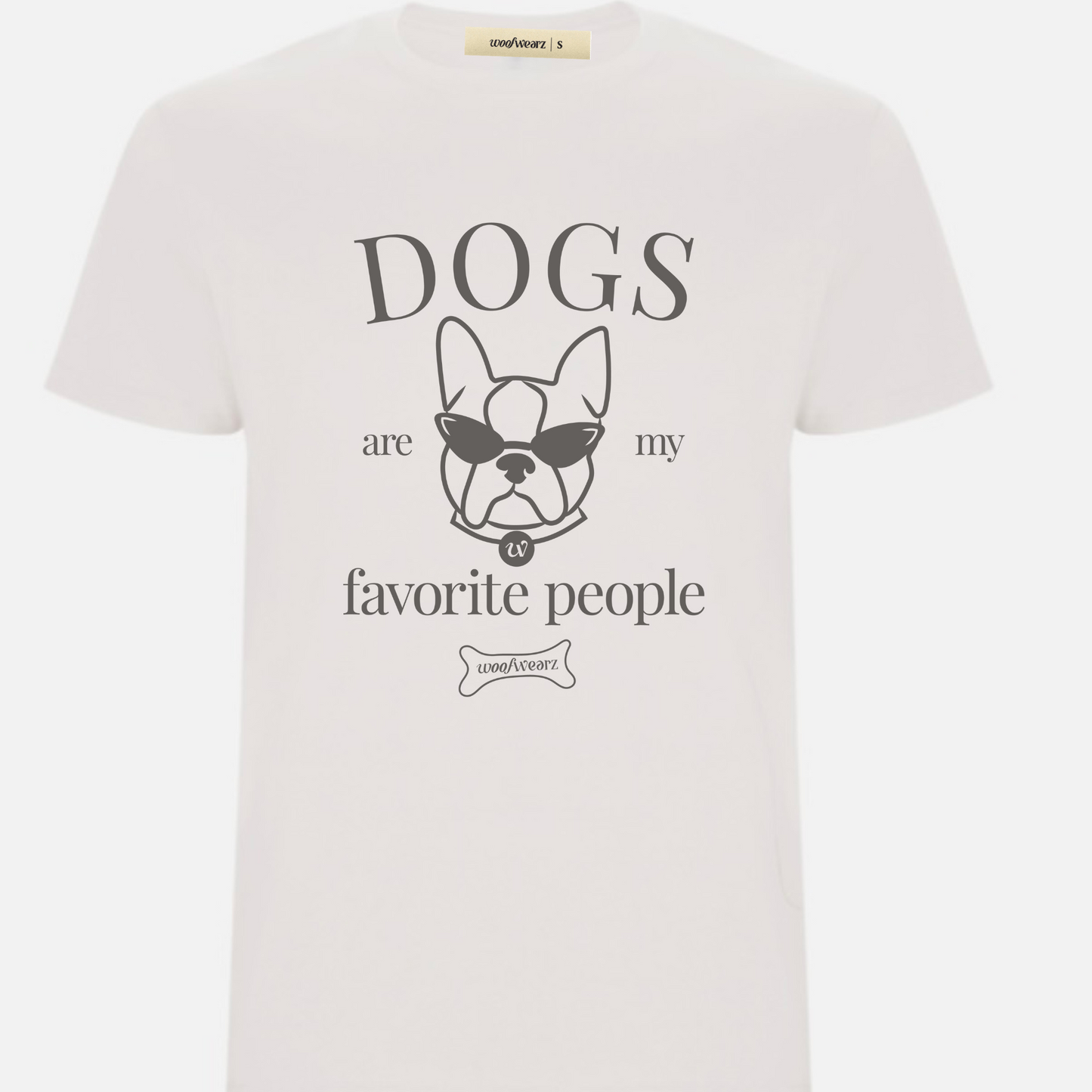 Dog Lover T-shirt "Dogs are my favorite people" Woofwearz